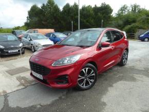 Ford Kuga 2.0 EcoBlue ST-Line X Navigation 190 PS AWD Automatic 1 Owner From New Hatchback Diesel Lucid Red at Gliddon Cars Brixham