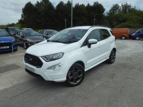 Ford Ecosport 1.0 EcoBoost ST-Line Navigation 125 PS 1 Owner From New Very Low Miles!! Hatchback Petrol Frozen White at Gliddon Cars Brixham
