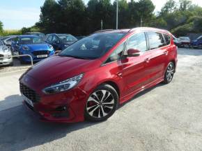 Ford S-MAX 2.0 EcoBlue ST-Line Navigation 190 PS Lux Pack Automatic 2 Owners From New MPV Diesel Lucid Red at Gliddon Cars Brixham