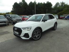 Audi Q3 2.0 40 TFSI Quattro Vorsprung Navigation 190 PS Automatic 2 Owners From New Estate Petrol White at Gliddon Cars Brixham