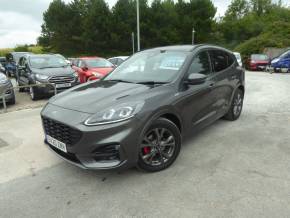 Ford Kuga 2.0 EcoBlue mHEV ST-Line First Edition Navigation 150 PS 2 Owners rom New Hatchback Diesel Magnetic Grey at Gliddon Cars Brixham