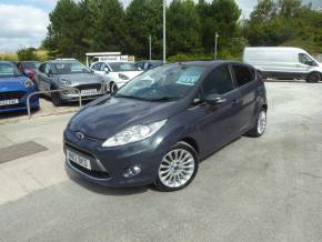 Ford Fiesta 1.4 Titanium 96 PS Automatic 2 Owners From New Hatchback Petrol Midnight Sky Grey at Gliddon Cars Brixham