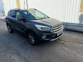 Ford Kuga 2.0 TDCi Titanium Edition Navigation 150 PS 2WD 1 Owner From New Hatchback Diesel Magnetic Grey at Gliddon Cars Brixham