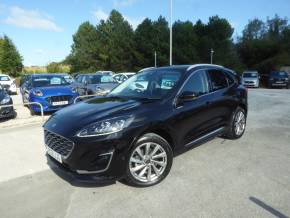 Ford Kuga 2.5 PHEV Vignale 225 PS Automatic 1 Owner From New Hatchback Petrol / Electric Hybrid Agate Black at Gliddon Cars Brixham