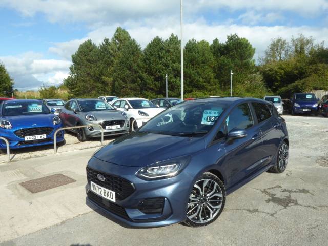 2022 Ford Fiesta 1.0 EcoBoost Hybrid mHEV ST-Line X Edition Navigation 125 PS 1 Owner From New