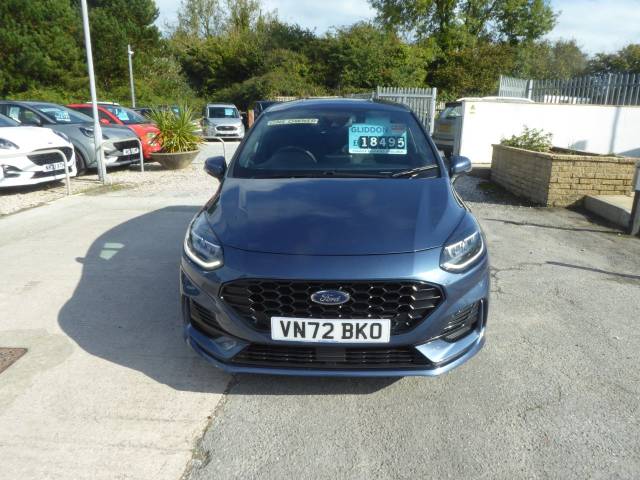 2022 Ford Fiesta 1.0 EcoBoost Hybrid mHEV ST-Line X Edition Navigation 125 PS 1 Owner From New