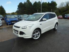 Ford Kuga 1.5 EcoBoost Titanium X Sport Navigation 182 PS 4WD Automatic 2 Owners From New Hatchback Petrol Platinum White at Gliddon Cars Brixham