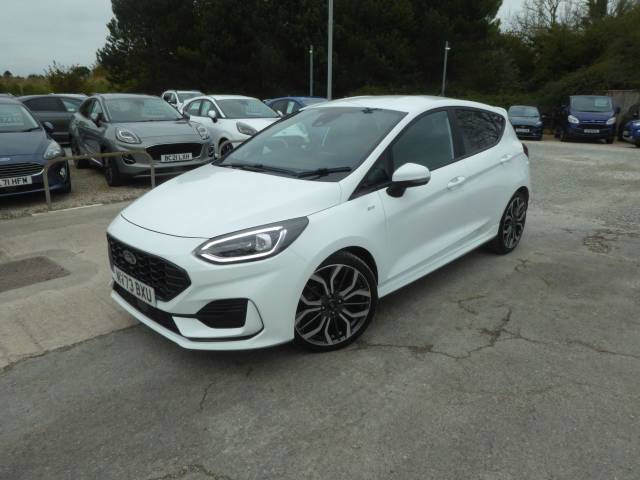 Ford Fiesta 2.0 ST-Line X Edition Navigation mHEV 125 PS 1 Owner From New Hatchback Petrol Frozen White