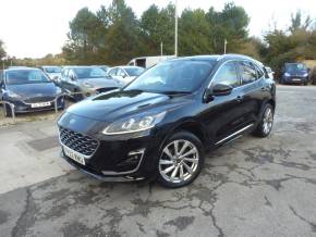 Ford Kuga 2.0 EcoBlue Vignale Navigation 190 PS 4WD Automatic 1 Owner From New Hatchback Diesel Agate Black at Gliddon Cars Brixham