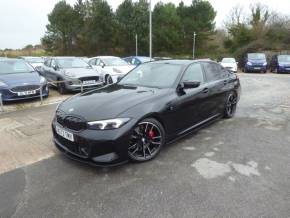 BMW 3 Series 3.0 M340d xDrive MHT 340 PS Saloon Diesel Sapphire Black at Gliddon Cars Brixham