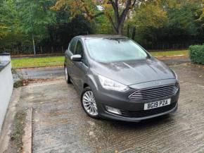 Ford C-MAX 1.5 TDCi Titanium Navigation 120 PS 1 Owner From New MPV Diesel Magnetic Grey at Gliddon Cars Brixham