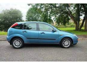 Ford Focus 1.6 Ghia 100 PS 2 Owners From New Very Low Mileage!! Hatchback Petrol Tonic Blue at Gliddon Cars Brixham