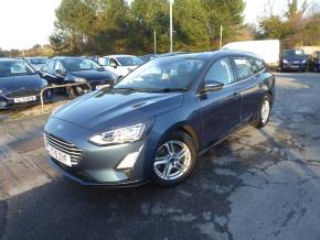 Ford Focus 1.0 EcoBoost Zetec 100 PS Estate Petrol Chrome Blue at Gliddon Cars Brixham