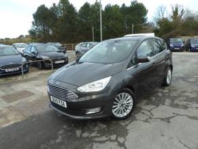 Ford C-MAX 1.5 TDCi Titanium 120 PS 1 Owner From New MPV Diesel Magnetic Grey at Gliddon Cars Brixham