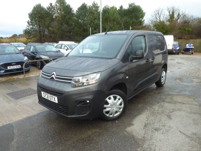 Citroen Berlingo 1.5 BlueHDi 1000Kg Enterprise M SWB 100 PS Panel Van Diesel Platinum Grey