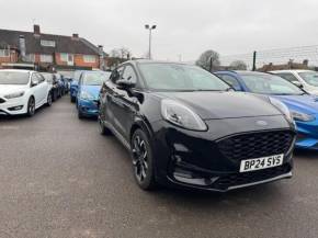 Ford Puma 1.0 EcoBoost Hybrid mHEV ST-Line X Navigation 125 PS Automatic 1 Owner From New Hatchback Petrol Agate Black at Gliddon Cars Brixham