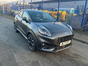 Ford Puma 1.0 EcoBoost Hybrid mHEV ST-Line X Navigation 125 PS Automatic 1 Owner From New Hatchback Petrol Magnetic Grey at Gliddon Cars Brixham