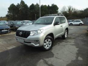 Toyota Land Cruiser 2.8D Utility Commercial 177 PS 2 Owners From New Four Wheel Drive Diesel Silver at Gliddon Cars Brixham