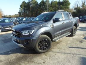 Ford Ranger Pick Up Double Cab Wildtrak 2.0 EcoBlue 213 PS Automatic Pick Up Diesel Sea Grey at Gliddon Cars Brixham