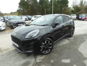 Ford Puma 1.0 EcoBoost Hybrid mHEV ST-Line X Navigation 125 PS Automatic 1 Owner From New Hatchback Petrol Agate Black at Gliddon Cars Brixham